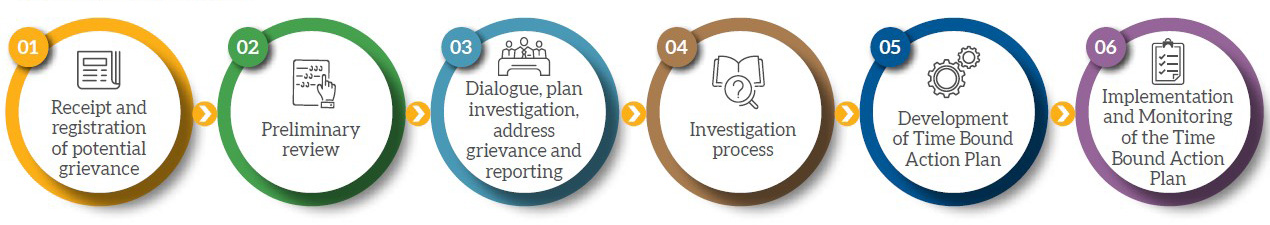 Grievance Resolution Process chart
